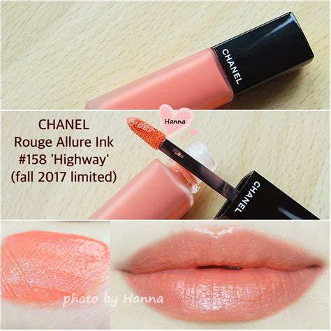 chanel rouge allure ink highway 158|Rouge Allure Ink .